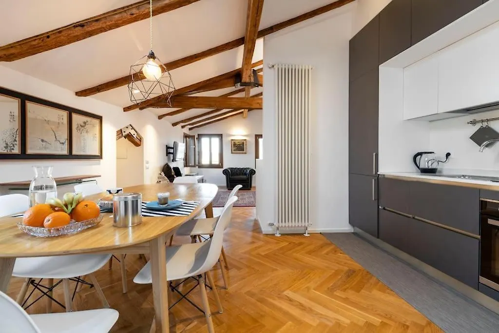 Casa Cali Con Altana Lägenhet Venedig