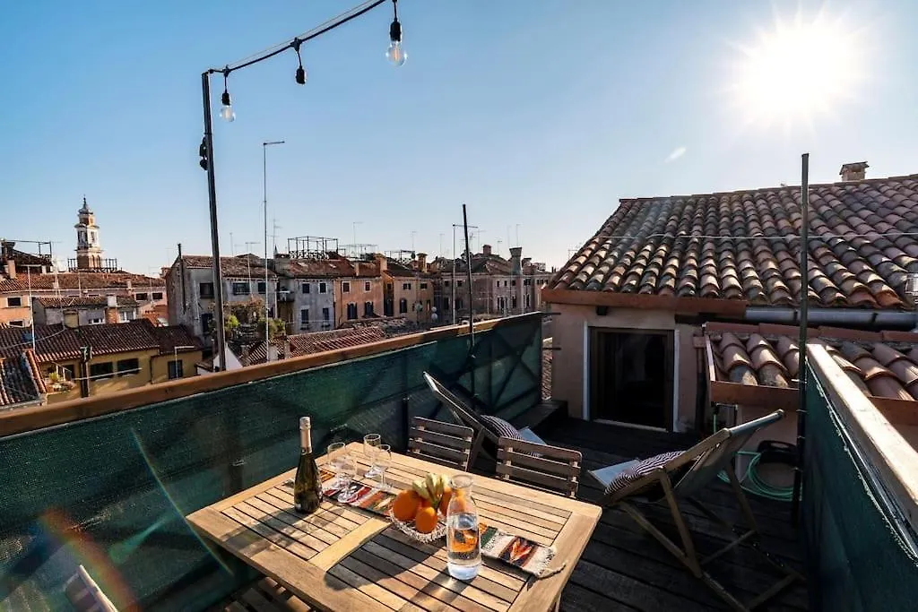 Casa Cali Con Altana Lägenhet Venedig